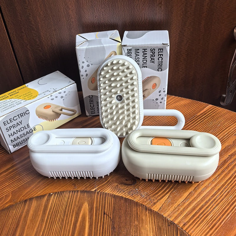 AeroMist™ 3-in-1 Pet Steam Brush