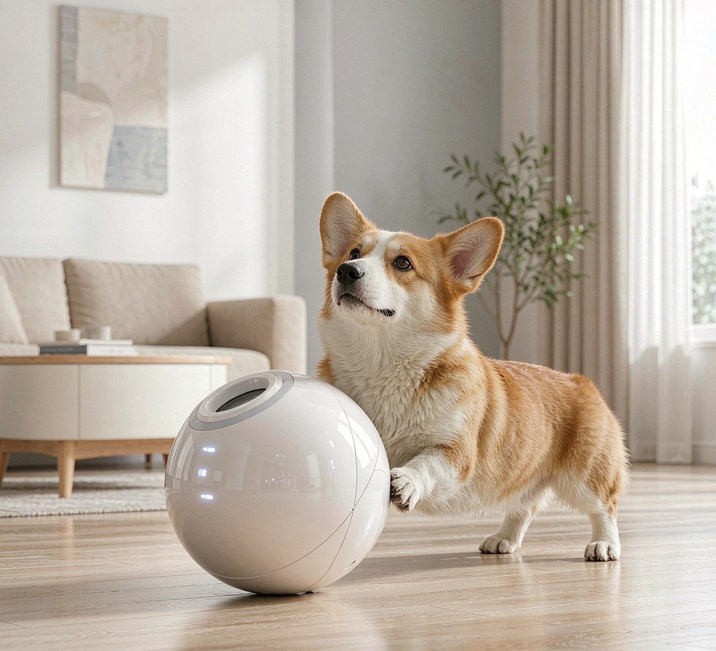 AeroRoll Smart Robotic Ball — lifestyle view 1