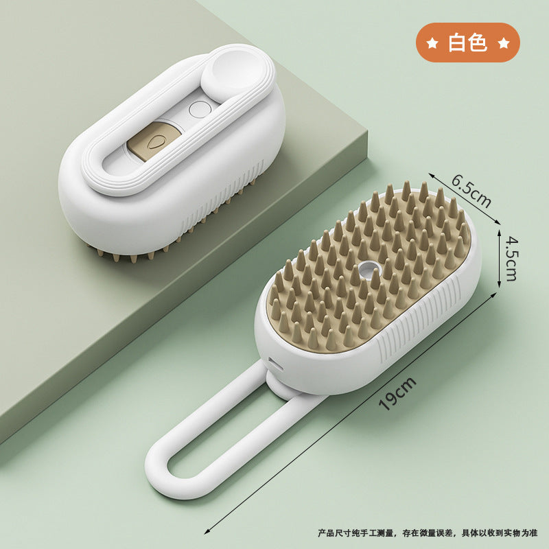 AeroMist™ 3-in-1 Pet Steam Brush