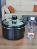 Pet Water Fountain - 3L Cordless Automatic Pet Water Fountain with Water Level Window, Low Water Level Alarm - Motion Sensor